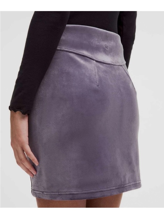 lululemon athletica Dresses & Skirts - Lululemon Scuba HR High Rise
Mini Skirt Sz. M Night Fall Purple
Velvet $88